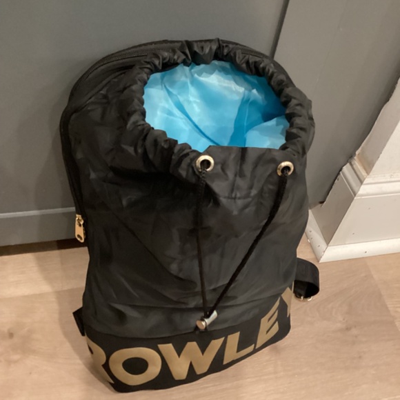 Cynthia Rowley Neoprene and Nylon Backpack Black / Gold Medium - Picture 5 of 14